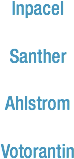 Inpacel
Santher
Ahlstrom
Votorantin
